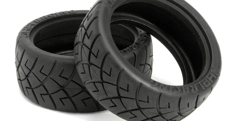HPI Racing X Pattern Radial Tire, D Compound, 26mm (2pcs)