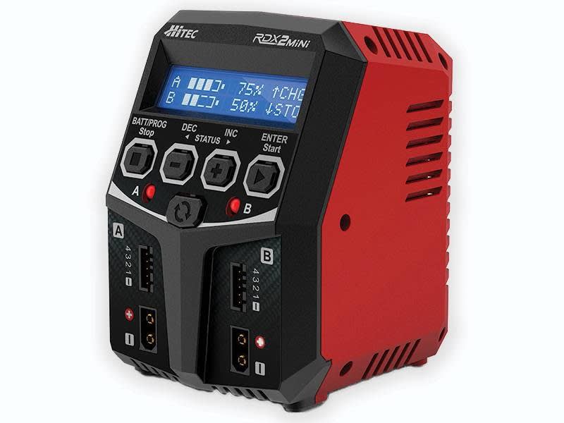 Hitec RCD RDX2 Mini Dual Channel 100W AC Charger