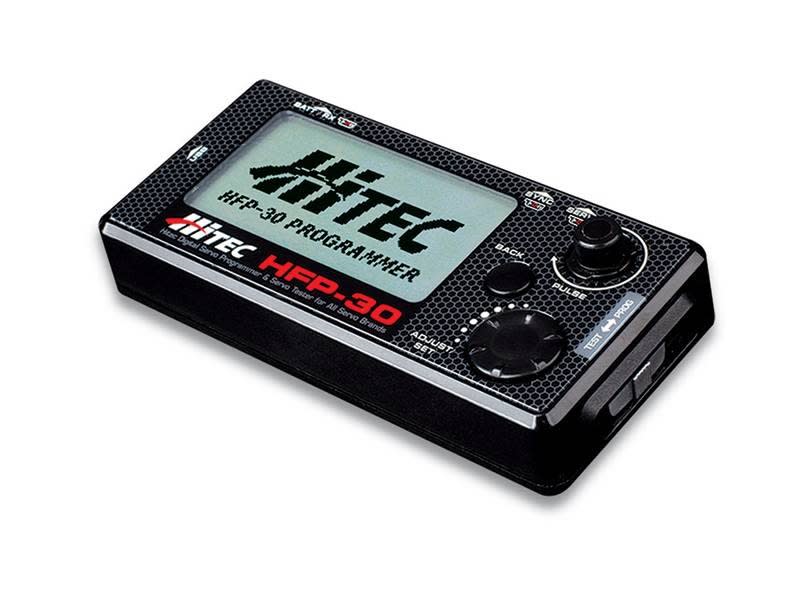 Hitec RCD HFP-30 Digital Servo Programmer & Universal Servo Tester