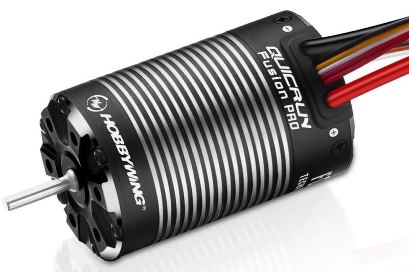 Hobbywing QuicRun Fusion PRO FOC Motor plus ESC System (2-in-1) for Crawlers - 2300kV