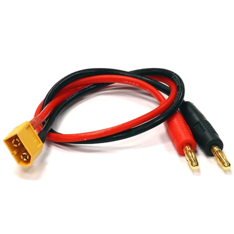 Integy XT60 Male-to-Banana Male Conn Adapter 300mm Harness