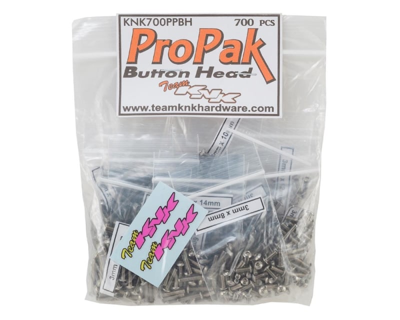 Team KNK Button Head ProPak Stainless Hardware Kit (700)