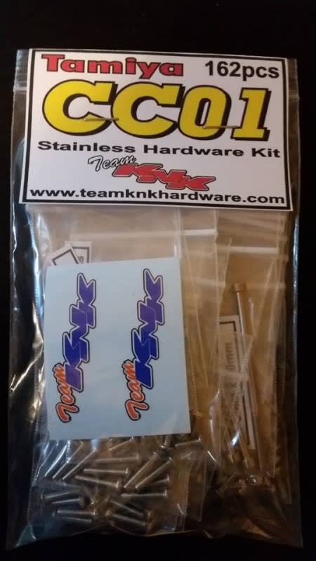 Team KNK Tamiya CC-01 Stainless Hardware Kit