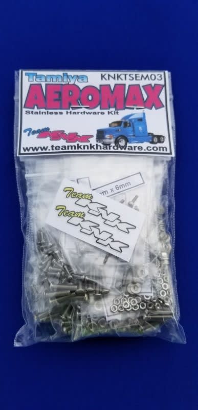 Team KNK AeroMax Stainless Hardware Kit