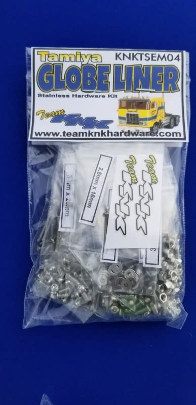 Team KNK Globe Liner Stainless Hardware Kit