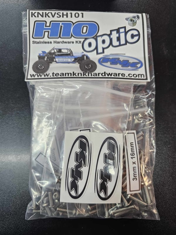 Team KNK Vanquish H10 Optic Stainless Hardware Kit