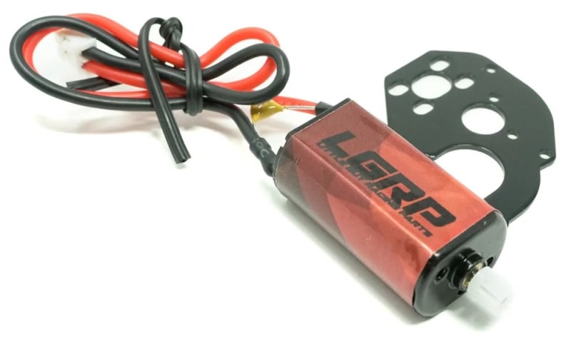 Little Guy Racing Parts Predator 050 50T Motor and Plate for SCX24