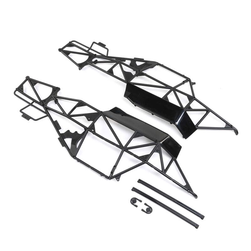 Losi Cage, Side, Sliders & Mirrors, Hammer Rey