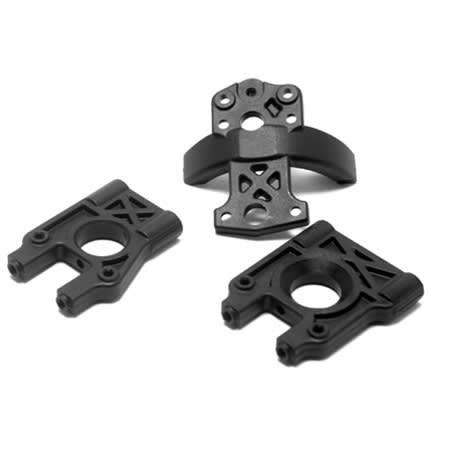 Losi Center Differential Mount & Brace Set: 8B 2.0