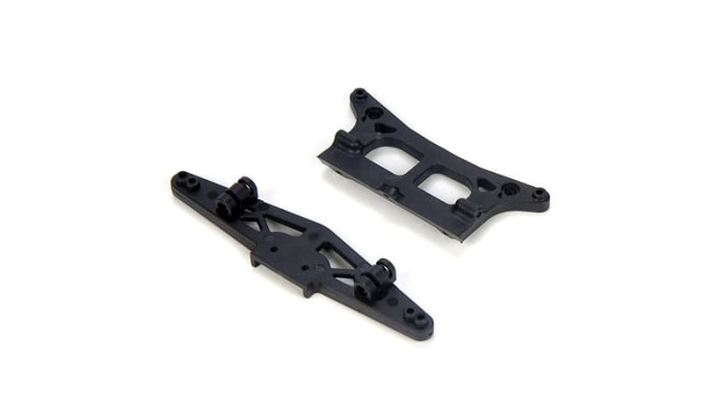 Losi Front/Rear Shock Tower & Lower Shock Mounts: Mini SCT