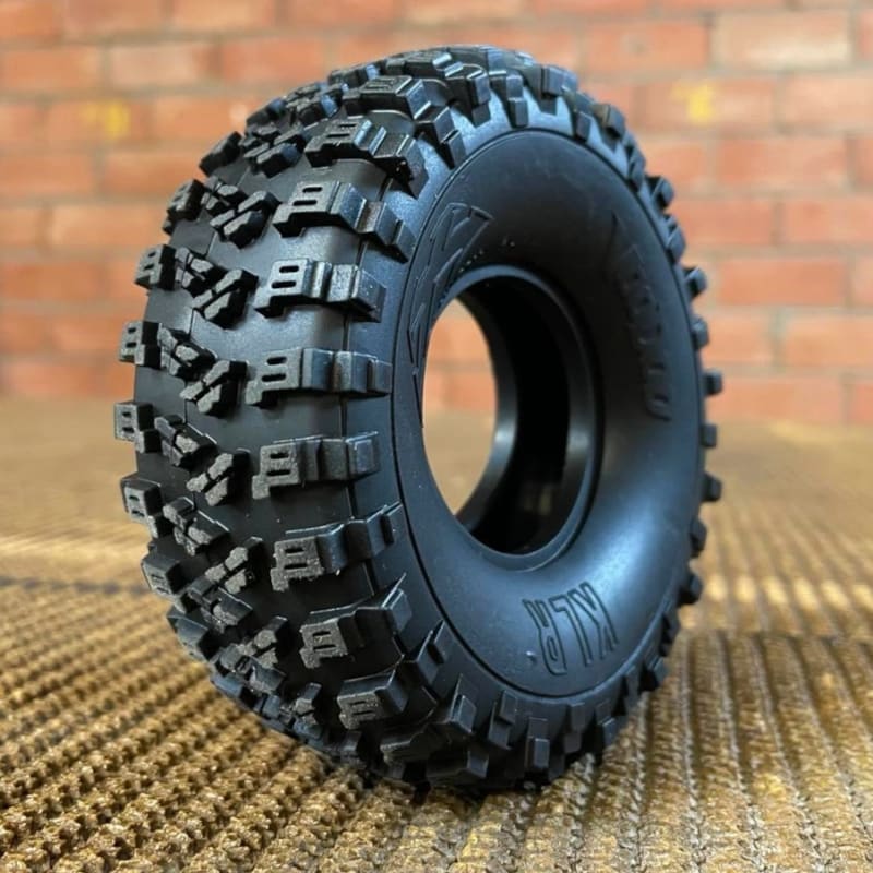 Team Ottsix Racing 1.9" / 4.7" Voodoo KLR TrailSpec Tires - White (Medium Soft) (2)