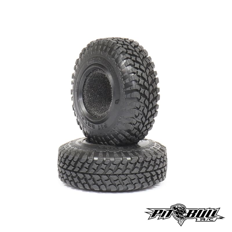 Pit Bull RC 1.0" Growler Alien Kompound Scale Tires with Standard Foams (2)