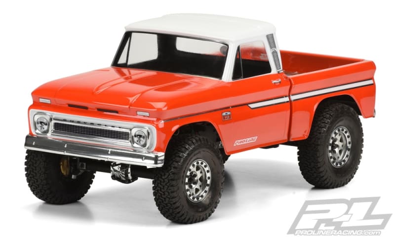 Pro-Line 1966 Chevrolet C-10 Clear Body (Cab & Bed) for 12.3" (313mm) Wheelbase