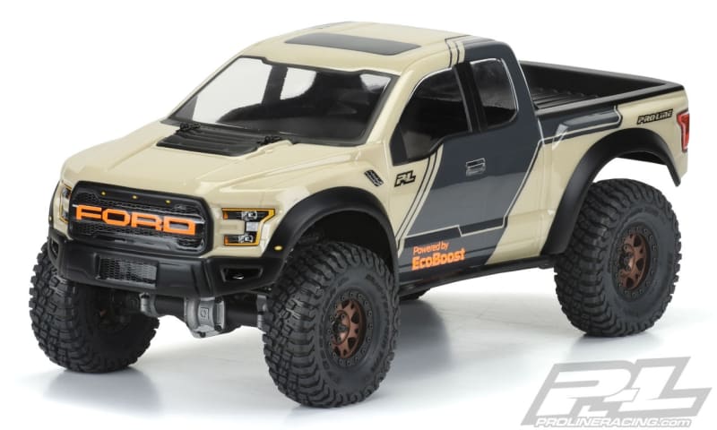 Pro-Line 2017 Ford F-150 Raptor Clear Body for 12.3" (313mm) Wheelbase