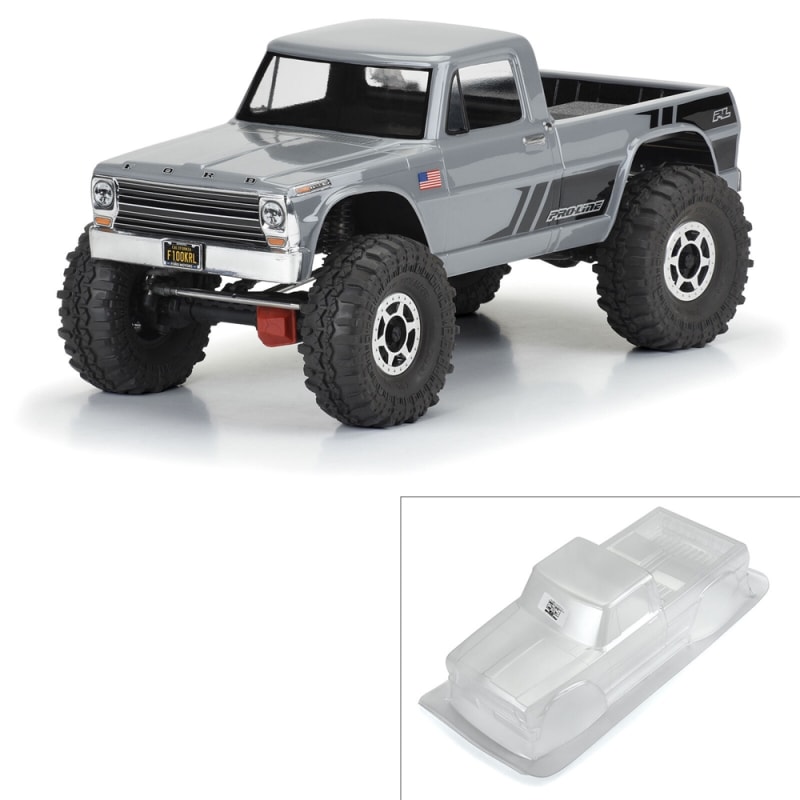 Pro-Line 1967 Ford F-100 Clear Body for 12.3" (313mm) Wheelbase