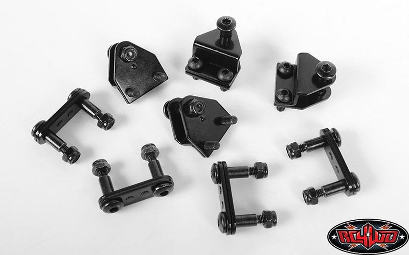 RC4WD Leaf Spring Shackles & Mounts Kit