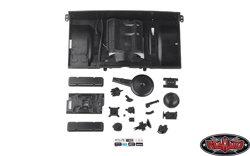 RC4WD Small Block V8 Engine Bay for Chevrolet Blazer and K10