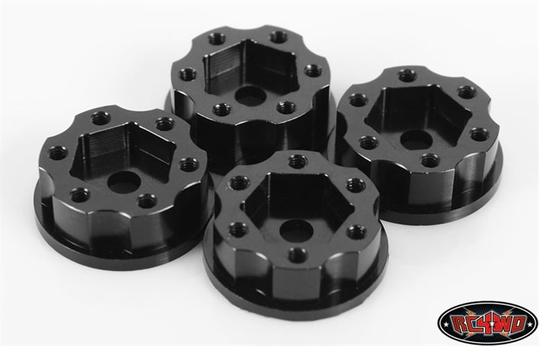 RC4WD 1.9" 6 Lug Steel Wheel Hex Hub +6 Offset (4)