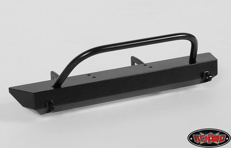 RC4WD Tough Armor Wide Winch Bumper with Winch Bar for Axial Jeep Rubicon and SCX10