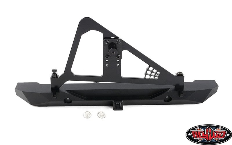 RC4WD Poison Spyder RockBrawler II Rear Bumper with Tire Carrier for TRX-4 and TF2 Blazer
