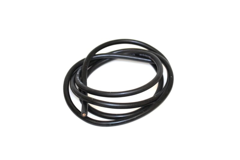 Racers Edge 12 AWG Silicone Wire, 3', Black