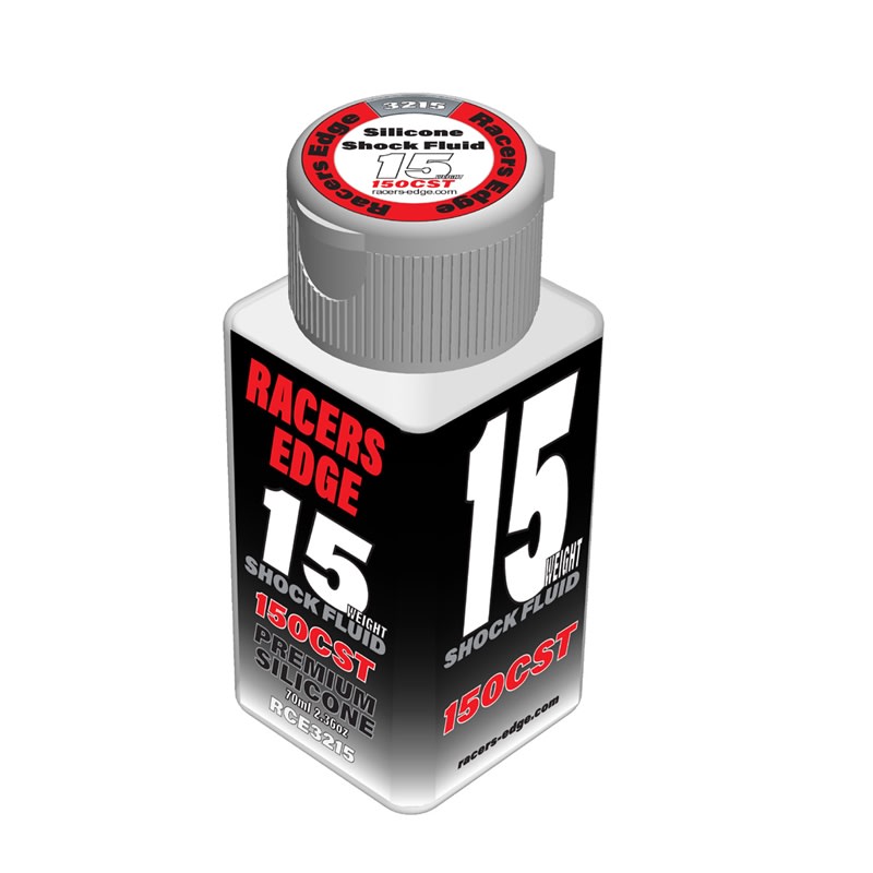 Racers Edge 15 Weight 150cst Pure Silicone Shock Oil (70ml/2.36oz)