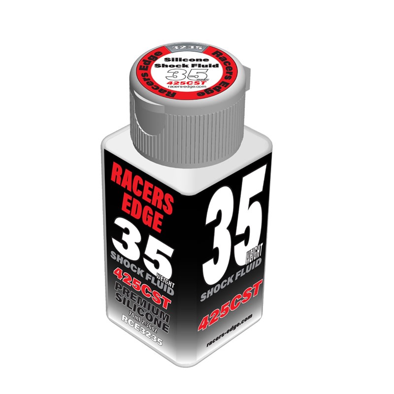 Racers Edge 35 Weight 425cst Pure Silicone Shock Oil (70ml/2.36oz)