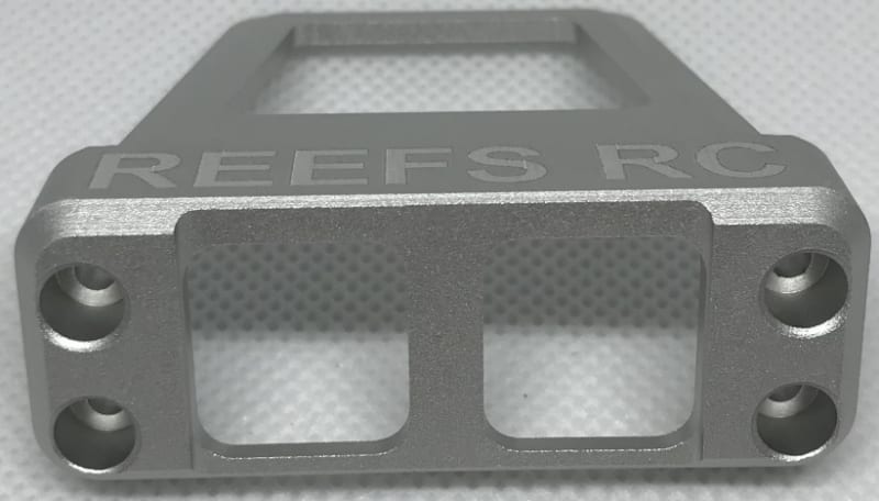 REEFS RC Servo Shield Silver Anodized Special Edition