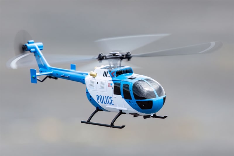 Rage RC Hero-Copter 4-Blade RTF Helicopter - Police