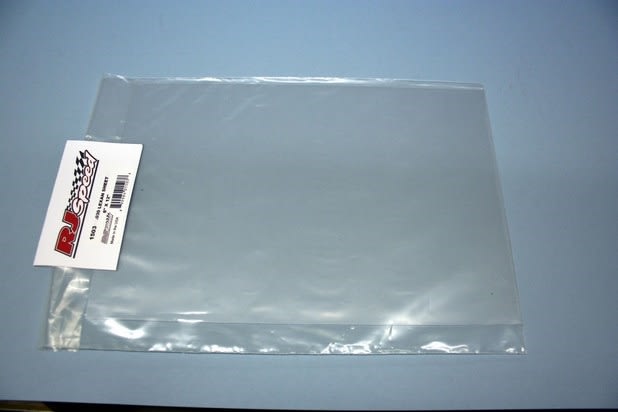 RJ Speed .040" Clear Lexan Sheet, 8" x 12"