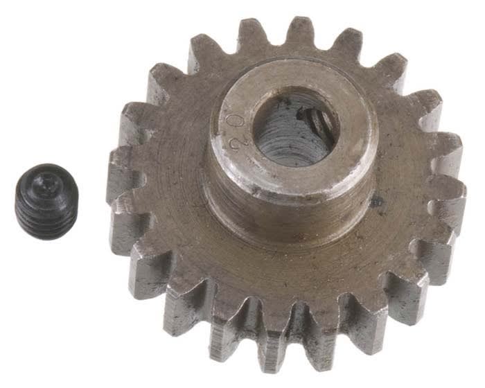 Robinson Racing Extra Hard Steel 5mm Bore 1 Mod Pinion Gear 20T