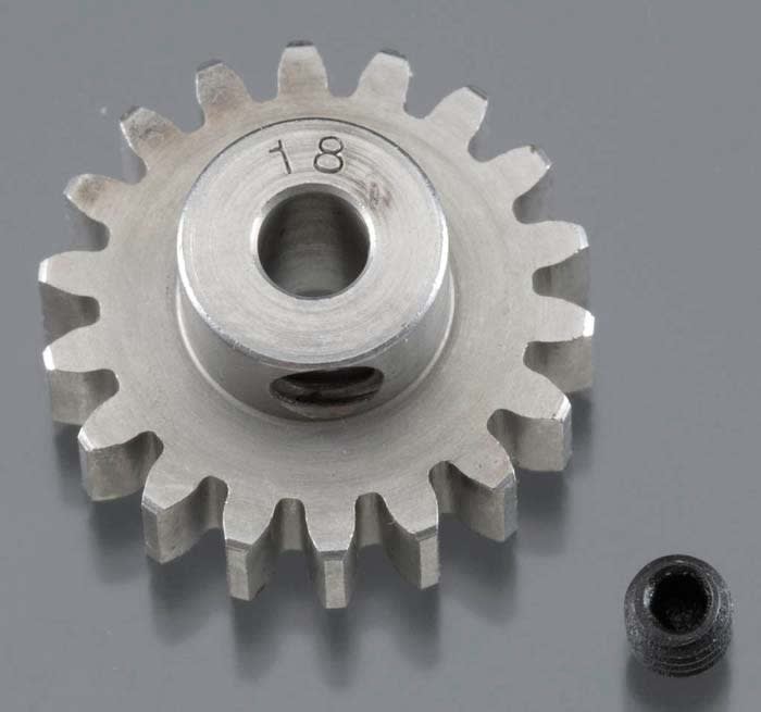 Robinson Racing Hardened 1/8" Shaft Pinion Gear 32P 18T