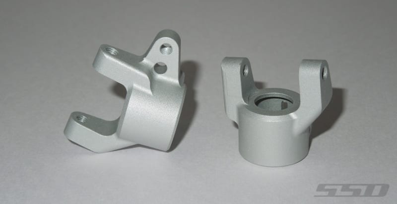 SSD RC Pro Aluminum C Hubs for SCX10 II (Silver)