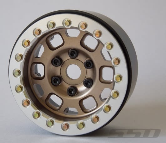 SSD RC Single 1.9" Contender Beadlock Wheel (Bronze) (1)