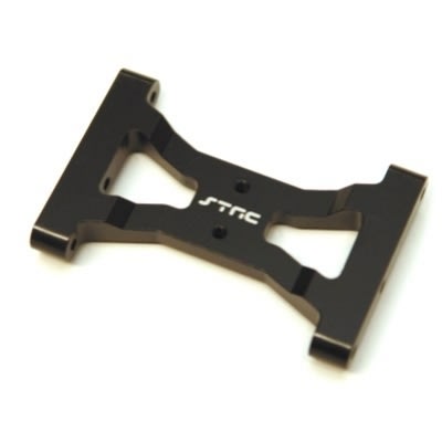 STRC Aluminum Solid One-Piece HD Rear Chassis Brace TRX-4 (Black)