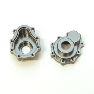 STRC Aluminum Portal Drive Outer Housing (1 Pair) Front or Rear TRX-4 (Gun Metal)