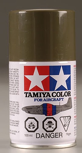 Tamiya Lacquer AS-6 Olive Drab USAF 100ml Spray