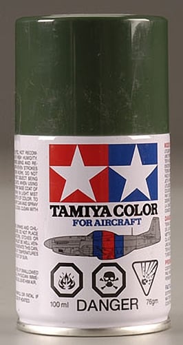 Tamiya Lacquer AS-17 Dark Green IJA 100ml Spray