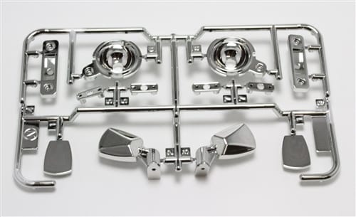 Tamiya RC Bruiser N Parts (Light Buckets / Mirrors)