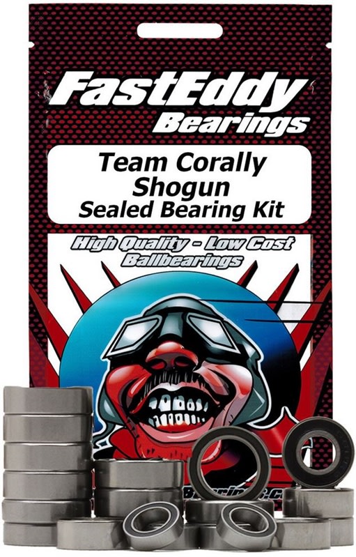 Fast Eddy Bearings Team Corally Shogun Sealed Bearing Kit