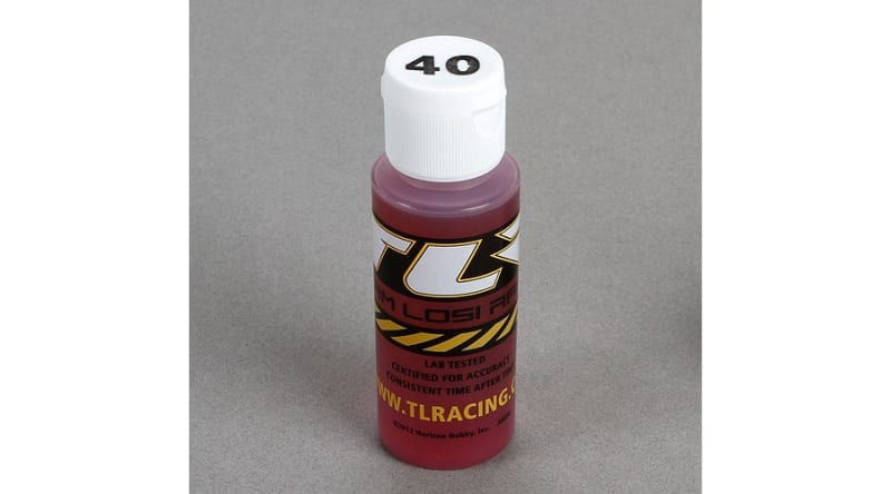 Team Losi Racing Silicone Shock Oil (40wt, 2oz)