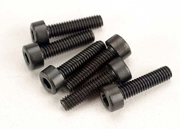 Traxxas Screws 2.5x10mm cap-head machine (hex drive) (6)