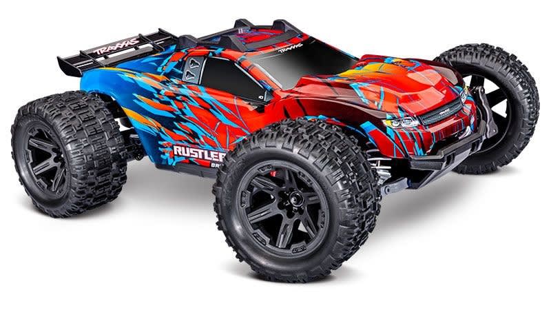 Traxxas Rustler 4X4 Brushless 1/10 4WD Stadium Truck RTR Traxxas Rustler 4X4 Brushless 1/10 4WD Stadium Truck RTR