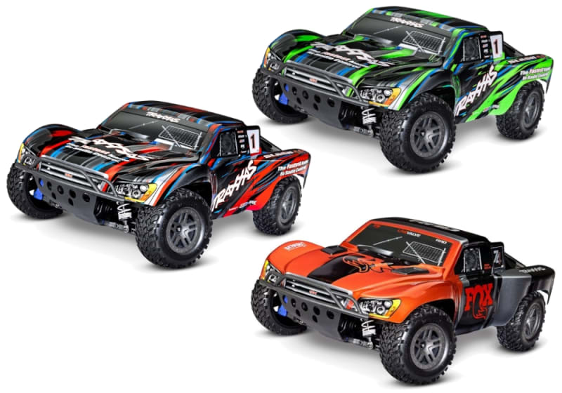 Traxxas 1/10 Slash 4X4 BL-2S Brushless Short Course Truck RTR - Assorted Colors