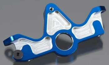 Traxxas Aluminum Motor Mount Blue Slash 4x4