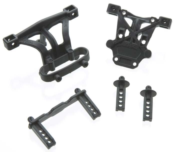 Traxxas Front & Rear Body Mounts & Posts 1/16 VXL