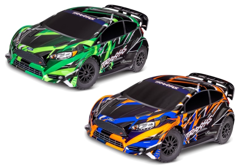 Traxxas 1/10 Fiesta ST VXL Brushless AWD Rally Car RTR - Assorted Colors