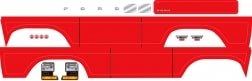 Traxxas Decal Sheet Bronco Red