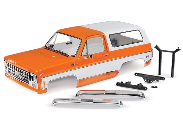 Traxxas TRX-4 Complete 1979 Chevrolet Blazer Body (Orange)