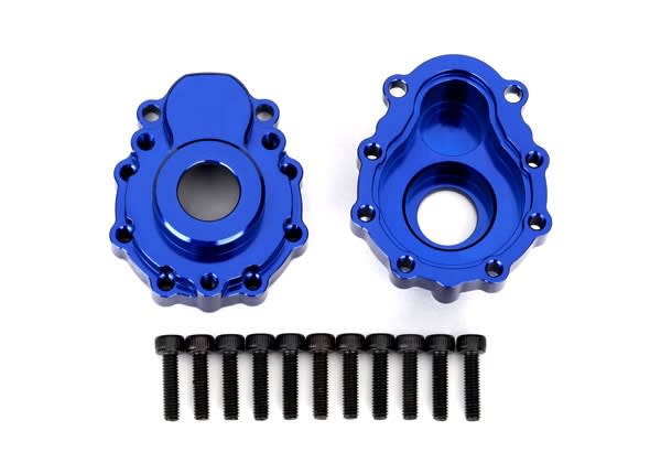 Traxxas Aluminum Portal Drive Housing Outer (front or rear) Blue Anodized (2) TRX-4